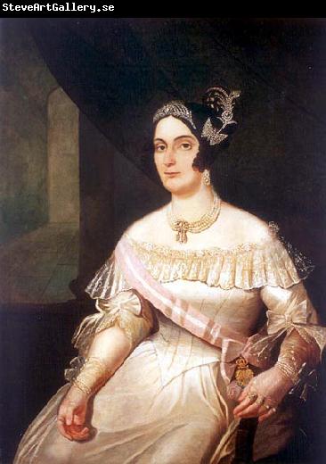 Francisco Pedro do Amaral Portrait of Domitila de Castro Canto e Melo, Marquise of Santos